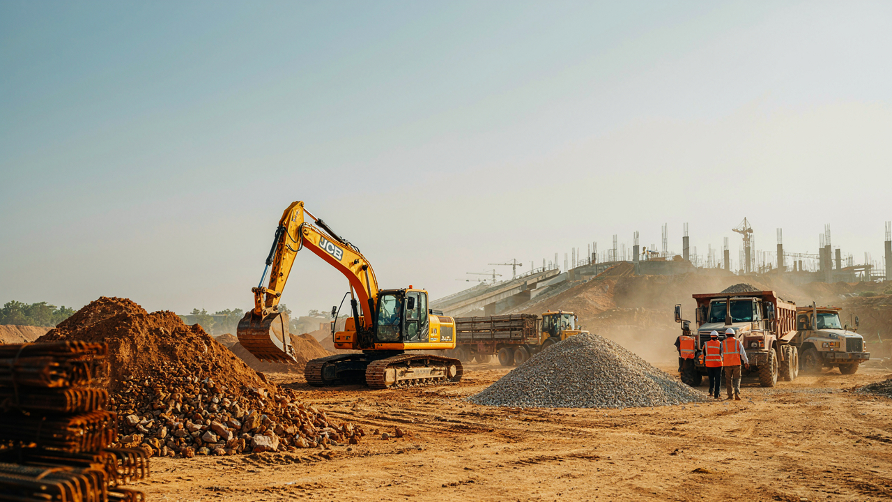 Dhurvi Enterprises construction materials and site support